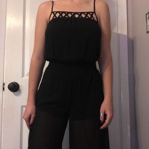 Black jumpsuit